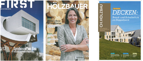 Neue Zeitschriften Für Die Holzbaubranche